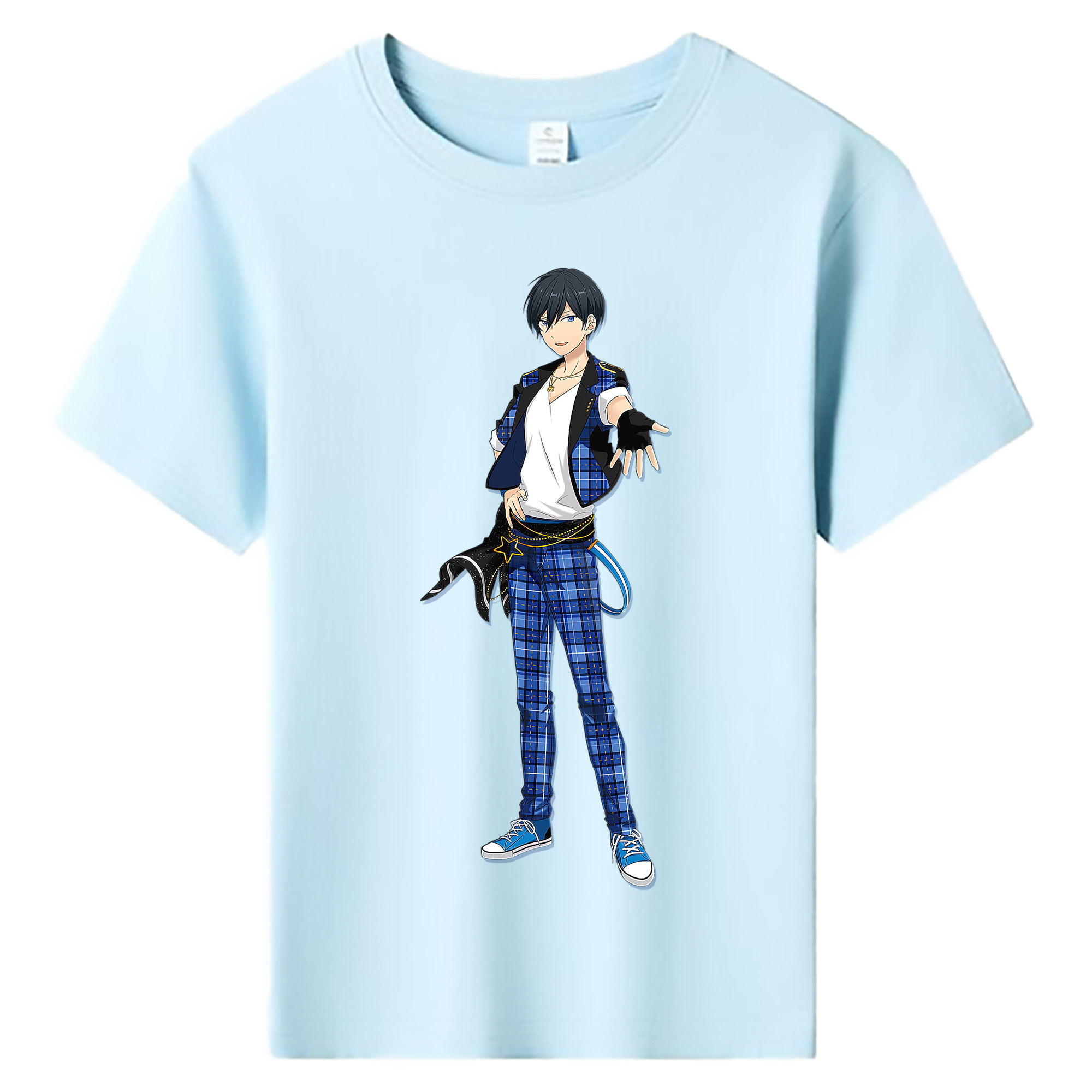 （画像用） あんさんぶるスターズ! Ensemble Stars 綿100％キッズTシャツ（フロントプリント）
